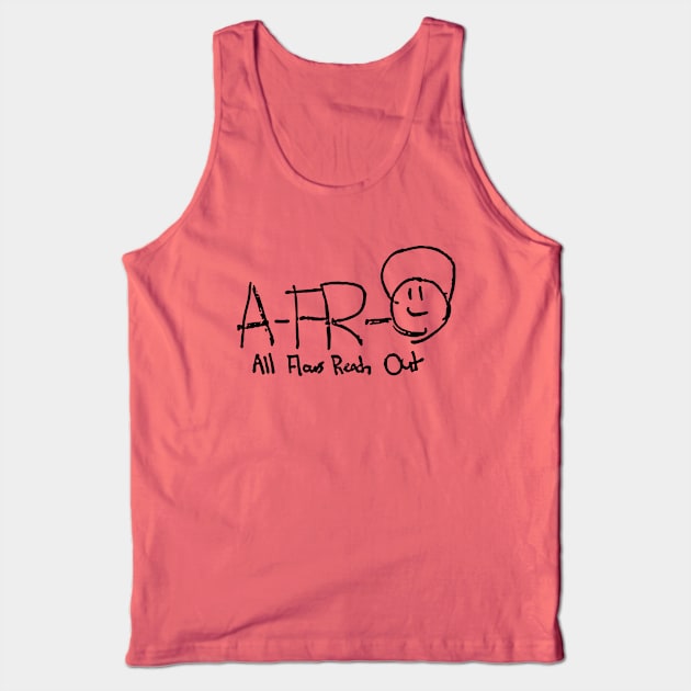 A-F-R-O Tank Top by undergroundART